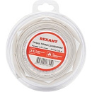 REXANT 29-0031 Трубка термоусаживаемая ТУТ нг 6,0/3,0мм, белая, ролик 2,44м