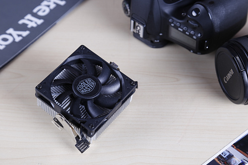 Кулер/ Cooler Master A30 (65W, 3-pin, 48mm, classic, Al, fans: 1x80mm/30CFM/28dBA/2500rpm, AM4/AM3+/AM3/AM2+/AM2/FM2+/FM2/FM1/)