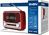 Радиоприемник портативный Sven SRP-525 красный USB SD/microSD