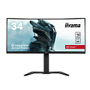 LCD Iiyama 34'' GB3467WQSU-B5 {VA 3440x1440 Curved 165Hz 0.4ms 21:9 550cd 178/178 3000:1 DisplayHDR400 8bit 2xHDMI2.0 2xDisplayPort1.2 FreeSync(Prem)