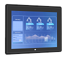 Безвентиляторный панельный компьютер iEi PPC2-C15-EHL-J1/8G Дисплей 15" (XGA) с проекционно-ёмкостным сенсорным экраном; антибликовое покрытие (AG), I