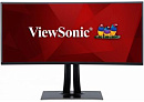 Монитор ViewSonic 38" VP3881 черный VA LED 21:9 HDMI матовая HAS Pivot 20000000:1 300cd 178гр/178гр 3840x1600 DisplayPort USB 12.69кг
