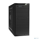 Exegate EX272744RUS Корпус Minitower Exegate QA-412U Black, mATX, <XP350, Black, 120mm>, 2*USB+2*USB3.0, Audio