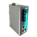 Коммутатор 3 x 10/100BaseTX, 2 x 100BaseFX (одномодовое оптоволокно) с базовыми функциями управления, с расширенным диапазоном температур<br><br><b>Пр
