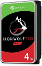 Жесткий диск Seagate SATA-III 4TB ST4000NE001 NAS Ironwolf Pro 512E (7200rpm) 256Mb 3.5"