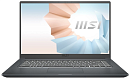 MSI Modern 15 Intel Core i5-1135G7 2.4GHz,15.6" FHD (1920x1080) IPS AG,8Gb DDR4-3200(1),512Gb SSD,MX450 2Gb GDDR5,52Wh,no USB-C,Kbd Bl,1.6kg,1y,Carbon