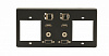 Рамка Kramer Electronics [T4F-23] для TBUS-4 под 2 сетевые розетки и 3 модуля