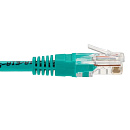Патчкорд литой "Telecom" UTP кат.5е 2,0м зеленый