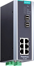 Управляемый коммутатор 6 x 10/100BaseTX, 2 x 100BaseFX (одномодовое оптоволокно), питание - 48 В пост., разъем LC