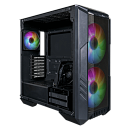 Cooler Master MasterCase HAF 500P, USB3.0x2, USB3.2x1(TypeC), 2x200ARGBFans, 2x120Fan, Black, Full Tower, w/o PSU