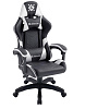 Игровое кресло COMPANION BLACK/WHITE 64023 DEFENDER