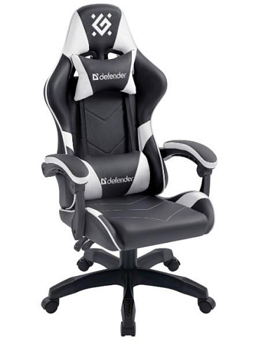 Игровое кресло COMPANION BLACK/WHITE 64023 DEFENDER