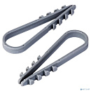 PROconnect (07-4502-3) Дюбель-хомут 11-18мм, круглый, серый (100 шт/уп)