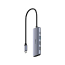 Концентратор USB Type-C Cudy UH405, HDMI, 3хUSB-A, питание Type-C, без БП