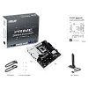 Материнская плата ASUS PRIME Z890M-PLUS WIFI LGA1851 mATX 4xDDR5 4xPCIEx16 3xM.2 USB-C DP HDMI 2.5GLAN Wi-Fi 7
