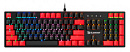 Клавиатура A4Tech B820N черный/красный USB for gamer LED (B820N (BLACK + RED)) кабель 1.8м