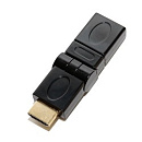5bites HH1004G Переходник HDMI M / HDMI F 1.4B, 360° поворотный, зол.разъемы