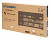 Телевизор QLED Hyundai 65" H-LED65QBU7500 Android TV Frameless черный 4K Ultra HD 60Hz DVB-T DVB-T2 DVB-C DVB-S DVB-S2 USB WiFi Smart TV