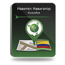 Навител Навигатор. Колумбия для Android