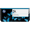 HP 766 300-ml Cyan Ink (P2V89A)
