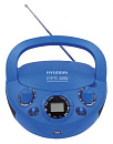 Аудиомагнитола Hyundai H-PCD220 синий 2Вт/CD/CDRW/MP3/FM(dig)/USB