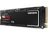 Твердотельные накопители/ Samsung SSD 980 PRO, 1000GB, M.2(22x80mm), NVMe 1.3c, PCIe 4.0 x4, 3-bit MLC, R/W 7000/5000MB/s, IOPs 1 000 000/1 000 000,