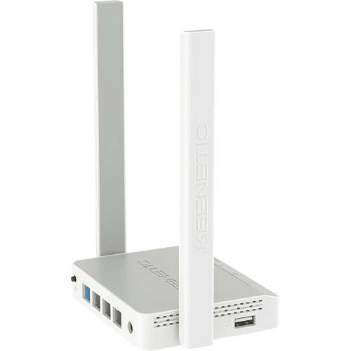 Маршрутизатор Keenetic Маршрутизатор/ 4G Интернет-центр для USB-модемов LTE/4G/3G с Mesh Wi-Fi N300 и Smart-коммутатором