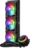 Система охлаждения/ Cooler Master MasterLiquid ML360R RGB (250W, 360mm, ARGB, fans: 3x120mm/66.7CFM/30dBa/2000rpm, 1200/115X/2066/2011-V3/2011/AM5