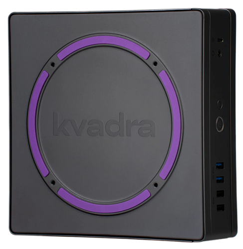 ПК KVADRA TAU mini, Core i5-13400, 16GB DDR4 3200 (1x16GB), SSD 512Gb, Intel Internal Graphics,WiFi/BT, noDVD, no keyboard & no mouse, Black, noOS, 23