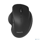Philips Беспроводная Мышь SPK7624, 2,4 GHz, Bluetooth 3.0/5.0, 6 кноп., 800-1600dpi, Чёрный