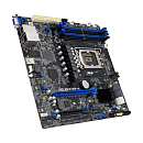 Материнская плата ASUS P13R-M LGA1700 mATX 4xDDR5 PCIEx16 PCIEx8 M.2 VGA 2хGLAN