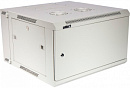 Шкаф коммутационный Lanmaster (TWT-CBW3M-12U-6X6-GY) настенный 12U 600x600мм пер.дв.металл задн.дв.спл.стал.лист 2 бок.пан. 60кг серый 441мм