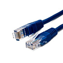 Filum FL-U5-0.25M-BL Кабель патч-корд, U/UTP 5e cat. 26AWG 0.25м (7x0.16 мм), омедненный алюминий (CCA), PVC, синий