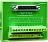 Переходник с DB25 "мама" на клеммную колодку