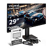 Монитор игровой 200 Гц 29" ExeGate Combat EC1500 (IPS LED Grade A+, 2K, 2560x1080@200Гц (WFHD), 21:9, 250 cd/m2, 1000:1, 178°/178°, 1ms, Speakers, 2xH