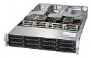 Сервер SUPERMICRO Платформа SSG-6029P-E1CR12H x12 LSI3108 10G 2P 2x1200W