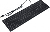 Клавиатура Оклик 550ML черный USB slim Multimedia LED