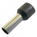 Iek UGN10-006-06-12 Наконечник-гильза Е6012 6мм2 с изолированным фланцем (черный) (100 шт)