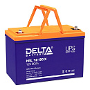 Delta HRL 12-90 X (90А\ч, 12В) свинцово- кислотный аккумулятор