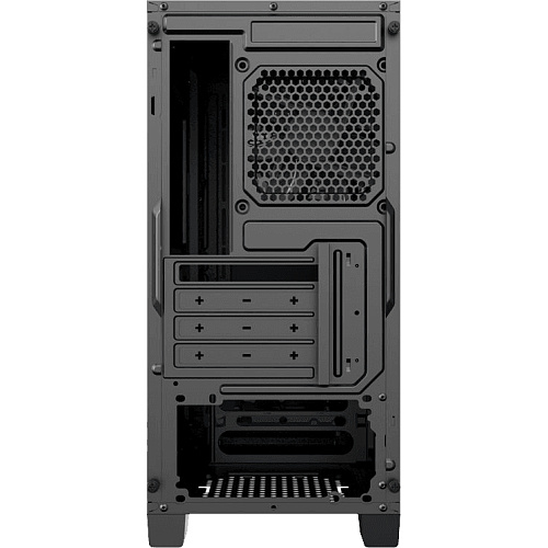 Компьютерный корпус, без блока питания mATX/ Gamemax M61 mATX case, black, w/o PSU, w/1xUSB3.0+1xType-C, w/1x12cm rear fan