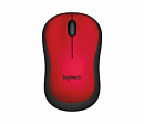 Мышь Logitech M220 красный оптическая (1000dpi) silent беспроводная USB (2but)