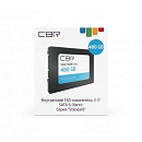 SSD CBR SSD-480GB-2.5-ST21, Внутренний SSD-накопитель, серия "Standard", 480 GB, 2.5", SATA III 6 Gbit/s, Phison PS3111-S11, 3D TLC NAND, R/W speed up to
