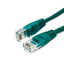 Filum FL-U5-1M-G Кабель патч-корд, U/UTP 5e cat. 1м, 26AWG(7x0.16 мм), омедненный алюминий (CCA), PVC, зелёный