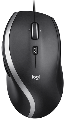 Мышь проводная Logitech Mouse M500s, USB, Black, 400-4000dpi, [910-005784]