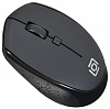 Мышь Оклик 488MW черный оптическая (1600dpi) беспроводная USB для ноутбука (4but)