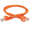 ITK PC07-C5EU-1M Коммутационный шнур (патч-корд), кат.5Е UTP, 1м, оранжевый
