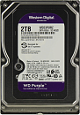 Жесткий диск WD Western Digital HDD SATA-III 2Tb Purple WD23PURZ, IntelliPower, 256MB buffer (DV&NVR), 1 year