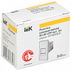Розетка IEK CKK-40D-RI1-K01 45X45RJ45 1 кат.5E UTP бел. (упак.:1шт)
