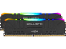 Модуль памяти CRUCIAL Ballistix RGB Gaming DDR4 Общий объём памяти 16Гб Module capacity 8Гб Количество 2 3000 МГц Множитель частоты шины 15 1.35 В RGB