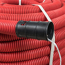 EKF tg2st-50-50m Труба гофрированная двустенная ПНД d 50 с зондом красная EKF PROxima бухта 50 м